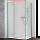 Купить Душевая дверь Radaway Essenza New KDJ 120 L 385042-01-01L профиль Хром стекло прозрачное в магазине сантехники Santeh-Crystal.ru