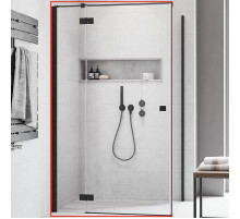 Душевая дверь Radaway Essenza New KDJ 120 L 385042-54-01L профиль Черный стекло прозрачное