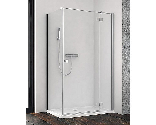 Заказать Душевая дверь Radaway Essenza New KDJ 90 R 385044-01-01R профиль Хром стекло прозрачное в магазине сантехники Santeh-Crystal.ru