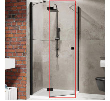 Душевая дверь Radaway Essenza New PTJ 60 L 385010-54-01L профиль Черный стекло прозрачное