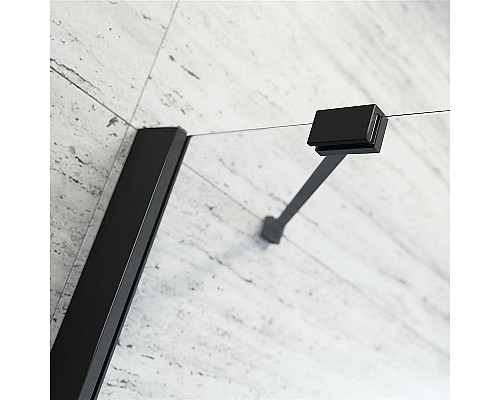 Заказать Душевая дверь Radaway Essenza New PTJ 60 R 385010-54-01R профиль Черный стекло прозрачное в магазине сантехники Santeh-Crystal.ru