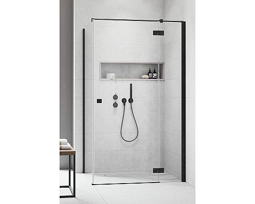 Santeh-Crystal.ru: Душевая дверь Radaway Essenza New KDJ 100 R 385040-54-01R профиль Черный стекло прозрачное Приобрести Душевая дверь Radaway Essenza New KDJ 100 R 385040-54-01R профиль Черный стекло прозрачное в магазине сантехники Santeh-Crystal.ru