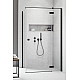 Приобрести Душевая дверь Radaway Essenza New KDJ 100 R 385040-54-01R профиль Черный стекло прозрачное в магазине сантехники Santeh-Crystal.ru