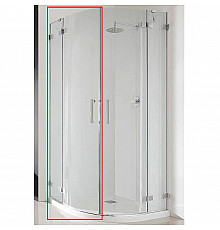 Душевая дверь Radaway Euphoria PDD 100 L 383003-01L профиль Хром стекло прозрачное