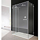 Заказать Боковая стенка для душевого уголка Radaway Euphoria S1 80x200 профиль Хром стекло прозрачное в магазине сантехники Santeh-Crystal.ru