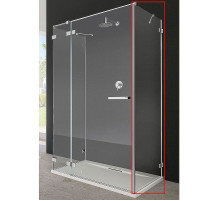 Душевая стенка Radaway Euphoria S2 80 383031-01 профиль Хром стекло прозрачное