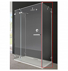 Душевая стенка Radaway Euphoria S2 80 383031-01 профиль Хром стекло прозрачное