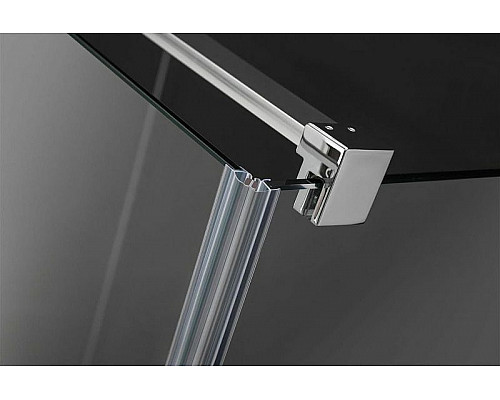 Купить Душевая дверь Radaway Euphoria KDJ 80 383812-01L профиль Хром стекло прозрачное в магазине сантехники Santeh-Crystal.ru