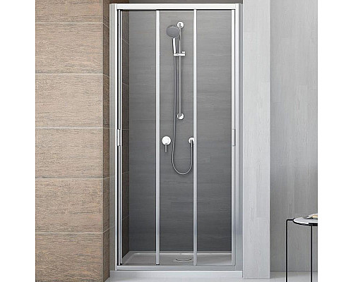 Заказать Душевая дверь Radaway EVO DW 100 335100-01-01 профиль Хром стекло прозрачное в магазине сантехники Santeh-Crystal.ru