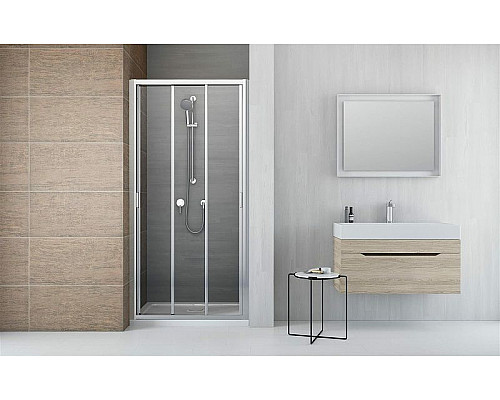 Заказать Душевая дверь Radaway EVO DW 100 335100-01-01 профиль Хром стекло прозрачное в магазине сантехники Santeh-Crystal.ru