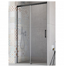 Душевая дверь Radaway Idea Black DWJ 110 L 387015-54-01L профиль Черный стекло прозрачное