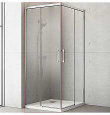 Душевая дверь Radaway Idea KDD 90 L 387060-01-01L профиль Хром стекло прозрачное