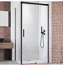 Душевая дверь Radaway Idea Black KDJ 120 R 387042-54-01R профиль Черный стекло прозрачное