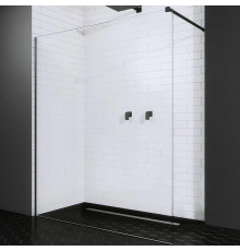 Душевая перегородка Radaway Modo New II 80 389084-54-01 профиль Черный стекло прозрачное