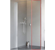 Душевая стенка Radaway Nes S1 80 10039080-01-01 боковая профиль Хром стекло прозрачное