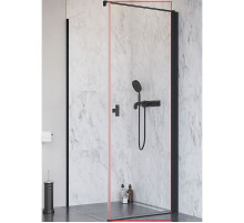 Душевая дверь Radaway Nes Black KDJ I 90 R 10022090-54-01R профиль Черный стекло прозрачное