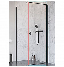 Душевая дверь Radaway Nes Black KDJ I 90 R 10022090-54-01R профиль Черный стекло прозрачное