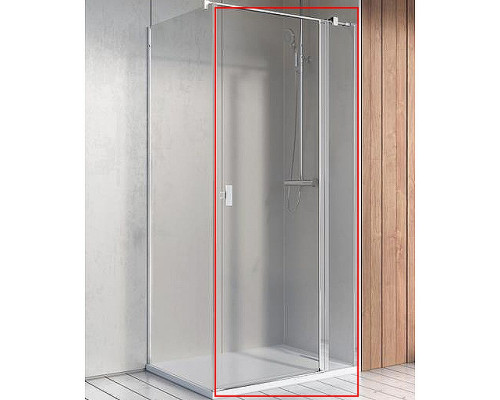 Приобрести Душевая дверь Radaway Nes KDJ II 100 R 10032100-01-01R профиль Хром стекло прозрачное в магазине сантехники Santeh-Crystal.ru