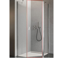 Душевая дверь Radaway Nes PTJ 57 L 10052000-01-01L профиль Хром стекло прозрачное