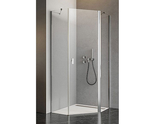 Приобрести Душевая дверь Radaway Nes PTJ 57 L 10052000-01-01L профиль Хром стекло прозрачное в магазине сантехники Santeh-Crystal.ru