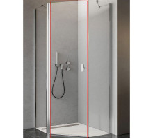 Душевая дверь Radaway Nes PTJ 57 R 10052000-01-01R профиль Хром стекло прозрачное