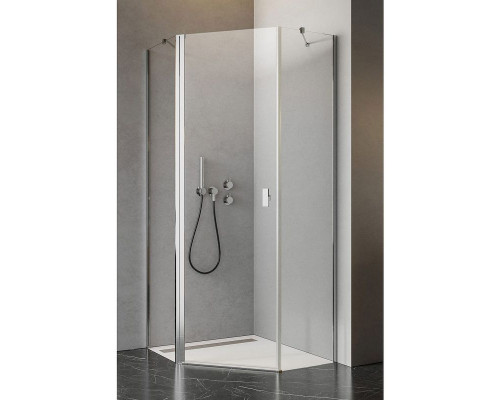Купить Душевая дверь Radaway Nes PTJ 57 R 10052000-01-01R профиль Хром стекло прозрачное в магазине сантехники Santeh-Crystal.ru