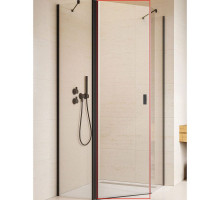 Душевая дверь Radaway Nes Black PTJ 57 L 10052000-54-01L профиль Черный стекло прозрачное