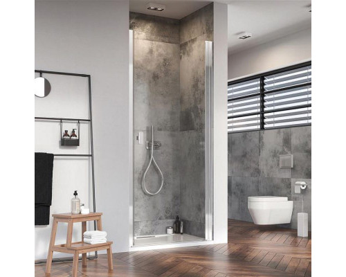 Заказать Душевая дверь Radaway Nes DWJ I 80 R 10026080-01-01R профиль Хром стекло прозрачное в магазине сантехники Santeh-Crystal.ru