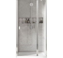 Душевая дверь Radaway Nes DWJ II 90 R 10036090-01-01R профиль Хром стекло прозрачное