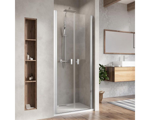 Приобрести Душевая дверь Radaway Nes DWD I 80 10027080-01-01 профиль Хром стекло прозрачное в магазине сантехники Santeh-Crystal.ru