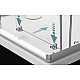 Приобрести Душевая дверь Radaway Premium Plus DWD 160 33363-01-01N профиль Хром стекло прозрачное в магазине сантехники Santeh-Crystal.ru