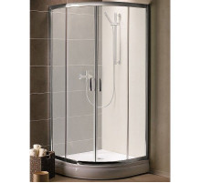 Душевой уголок Radaway Premium Plus A 1900 80x80 30413-01-02N профиль Хром стекло матовое