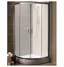 Душевой уголок Radaway Premium Plus A 1900 80x80 30413-01-02N профиль Хром стекло матовое