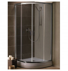 Душевой уголок Radaway Premium Plus A 1900 90x90 30403-01-05N профиль Хром стекло графит