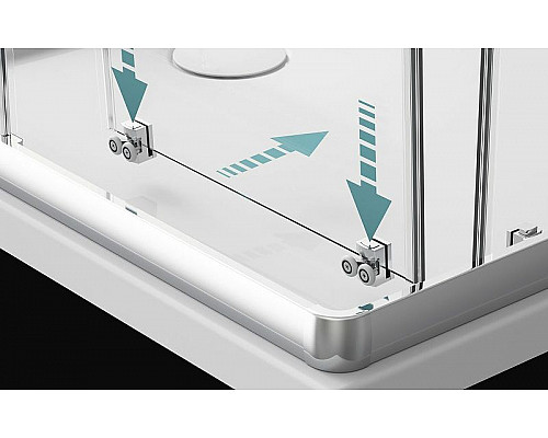 Santeh-Crystal.ru: Душевой уголок Radaway Premium Plus A 1900 100x100 30423-01-01N профиль Хром стекло прозрачное Купить Душевой уголок Radaway Premium Plus A 1900 100x100 30423-01-01N профиль Хром стекло прозрачное в магазине сантехники Santeh-Crystal.ru