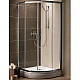 Купить Душевой уголок Radaway Premium Plus A 1900 100x100 30423-01-01N профиль Хром стекло прозрачное в магазине сантехники Santeh-Crystal.ru