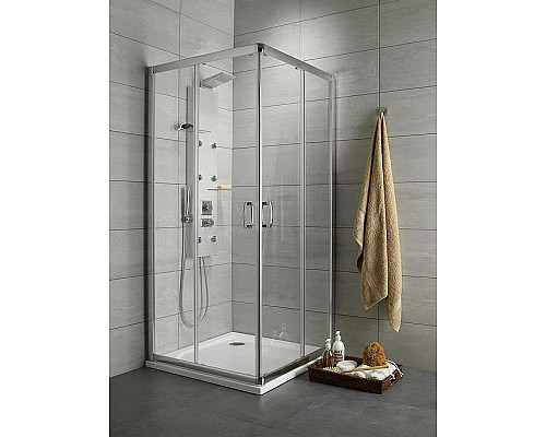 Santeh-Crystal.ru: Душевой уголок Radaway Premium Plus C 1900 80x80 30463-01-01N профиль Хром стекло прозрачное Купить Душевой уголок Radaway Premium Plus C 1900 80x80 30463-01-01N профиль Хром стекло прозрачное в магазине сантехники Santeh-Crystal.ru