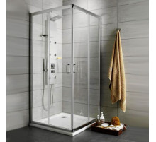 Душевой уголок Radaway Premium Plus D 1900 80x90 30437-01-01N профиль Хром стекло прозрачное