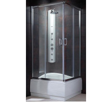 Душевой уголок Radaway Premium Plus C 1700 80x80 30461-01-01N профиль Хром стекло прозрачное