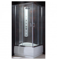 Душевой уголок Radaway Premium Plus C 1700 80x80 30461-01-01N профиль Хром стекло прозрачное