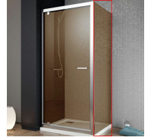 Душевая стенка Radaway Twist S 80 382011-08 профиль Хром стекло коричневое
