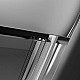 Купить Душевая дверь Radaway Twist DW 100 382003-01 профиль Хром стекло прозрачное в магазине сантехники Santeh-Crystal.ru