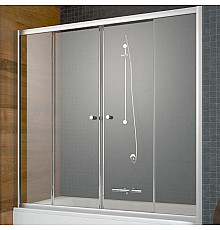 Шторка на ванну Radaway Vesta DWD 160 203160-01 профиль Хром стекло прозрачное