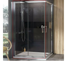 Душевая дверь Ravak 10° 10RV2K-80 1ZJ40C00Z1 профиль Хром стекло Transparent