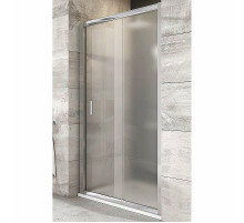 Душевая дверь Ravak Blix BLDP2-100 0PVA0C00ZG профиль Хром стекло Grape