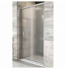 Душевая дверь Ravak Blix BLDP2-110 0PVD0U00ZG профиль Сатин стекло Grape