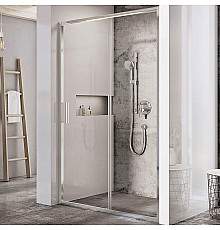 Душевая дверь Ravak Blix Slim BLSDP2-100 X0PMA0C00Z1 профиль Хром стекло Transparent