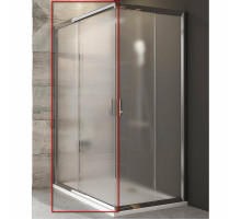 Душевая дверь Ravak Blix BLRV2K-120 1XVG0C00ZG профиль Хром стекло Grape
