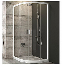 Душевой уголок Ravak Blix BLCP4-80 80x80 3B240100Z1 профиль Белый стекло Transparent