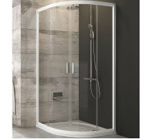 Душевой уголок Ravak Blix BLCP4-90 90x90 3B270100Z1 профиль Белый стекло Transparent